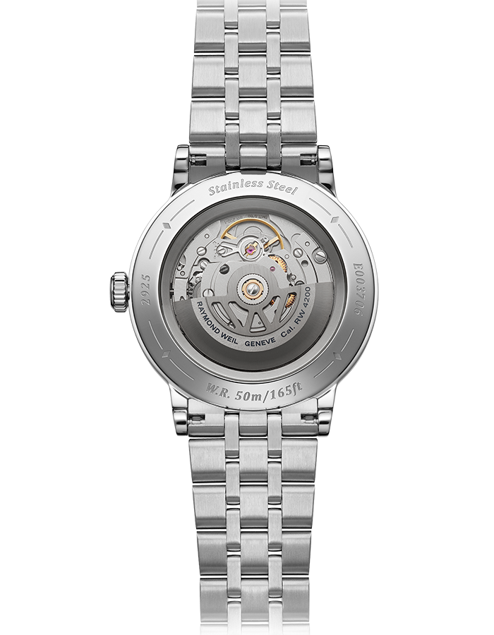 Raymond Weil Millesime Men's Anthracite Sector Dial Bracelet Watch, 39.5mm 2925-ST-60001