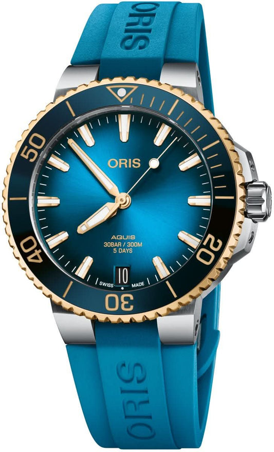 Oris Aquis Date Calibre 400 Automatic Watch 01 400 7769 6355-07 4 22 75FC