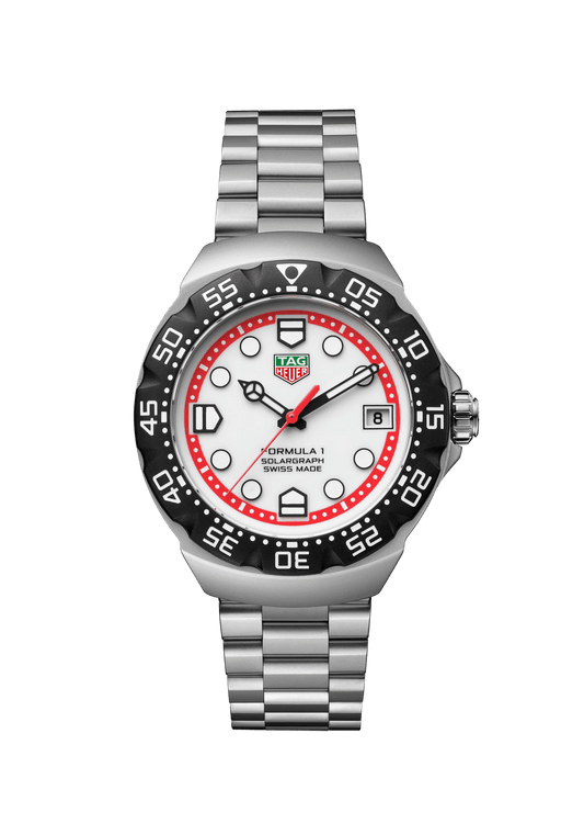 TAG Heuer Formula 1 Solargraph Solar Quartz, 38 mm, Steel WBY1111.BA0042