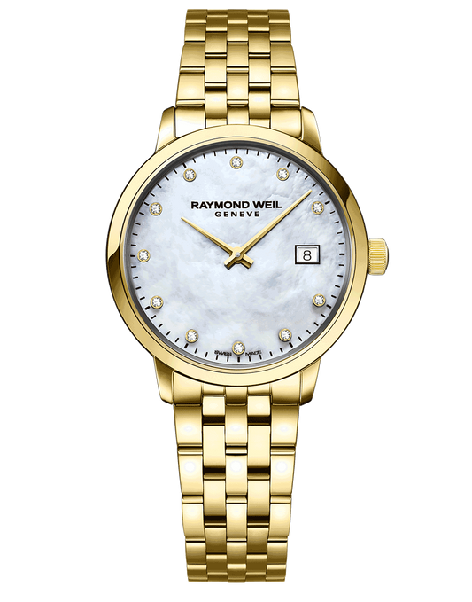 Raymond Weil Toccata Ladies Quartz 11 Diamond Mother-of-Pearl Dial 5985-P-97081