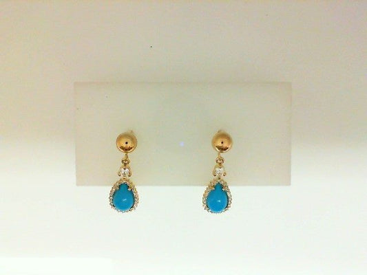 Colored Stone Earring