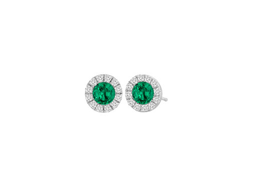 Colored Stone Earring