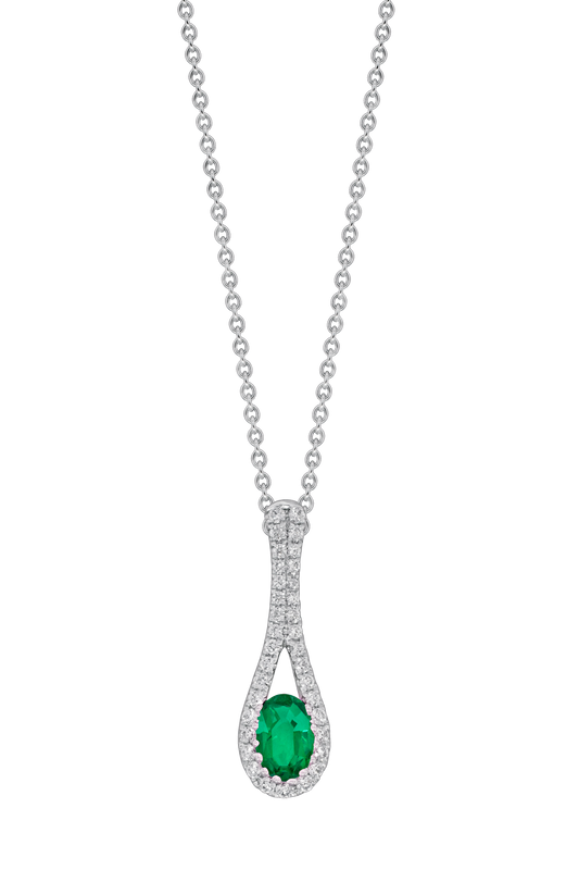 Colored Stone Pendant