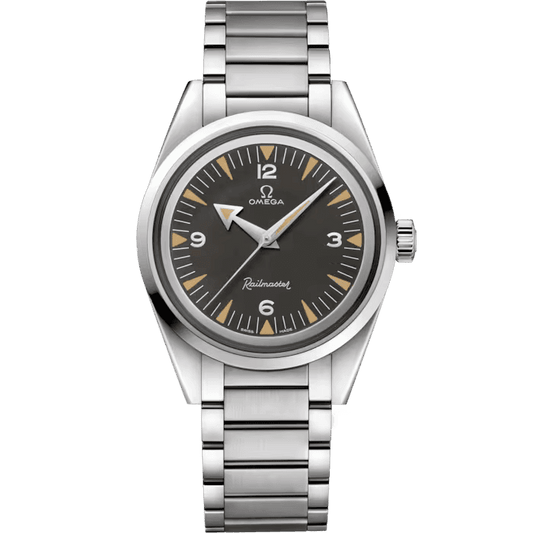 Omega Seamaster Railmaster 38 mm, steel on steel 220.10.38.20.01.002
