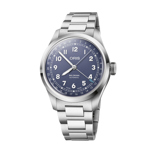 Oris Big Crown Pointer 40mm Men's Watch, Violet Purple Dial 0175477984068-0782006