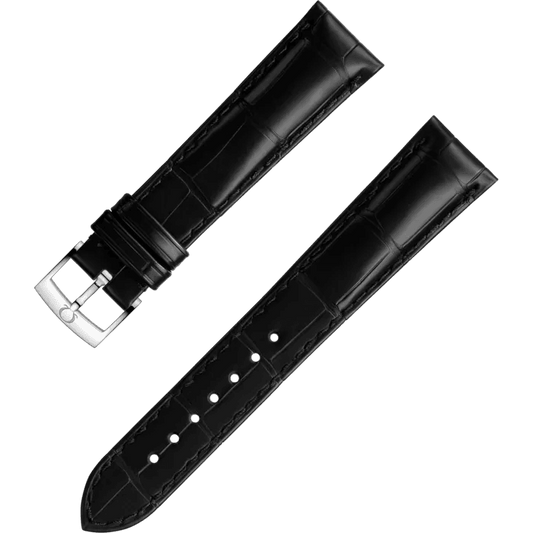 Omega Two-piece leather strap 98000014W
