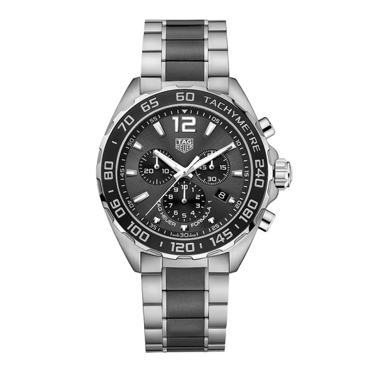Tag Heuer Formula 1 Chronograph Quartz Steel & Ceramic Watch CAZ1011.BA0843
