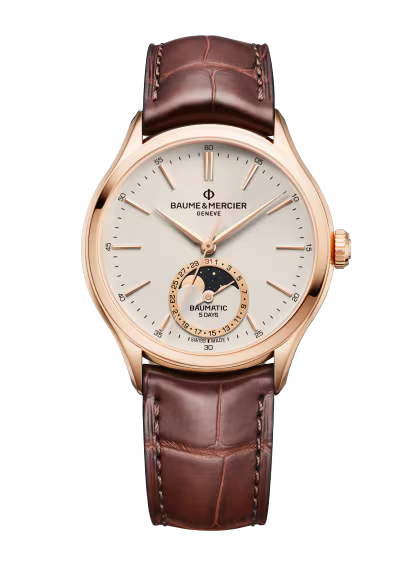 Baume & Mercier Clifton Automatic Watch, Moon Phase Date 10736