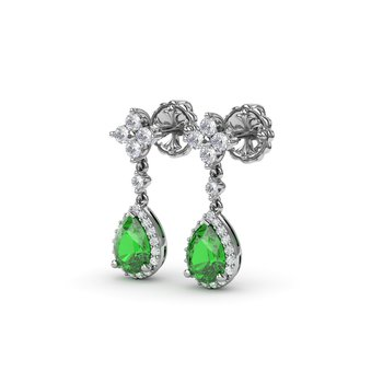 Colored Stone Earring