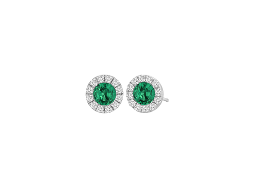 Colored Stone Earring