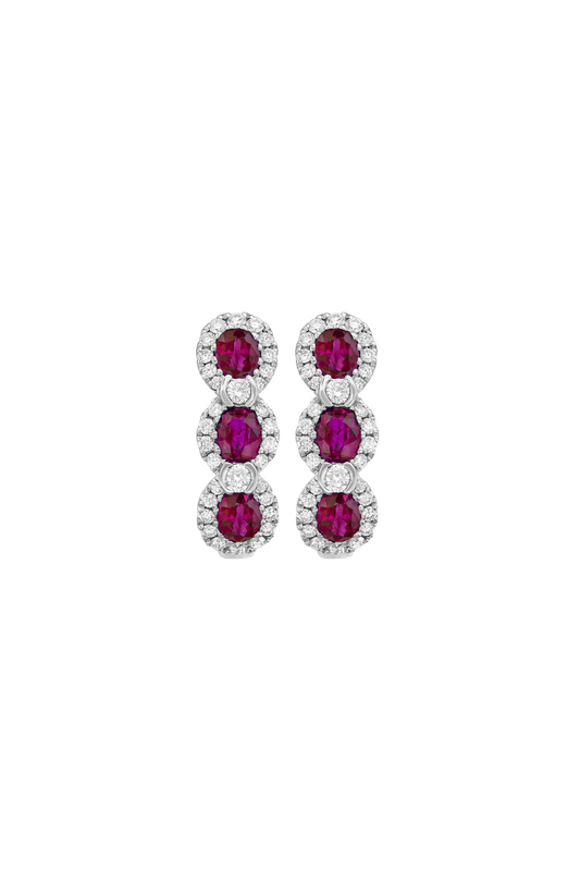 Colored Stone Earring