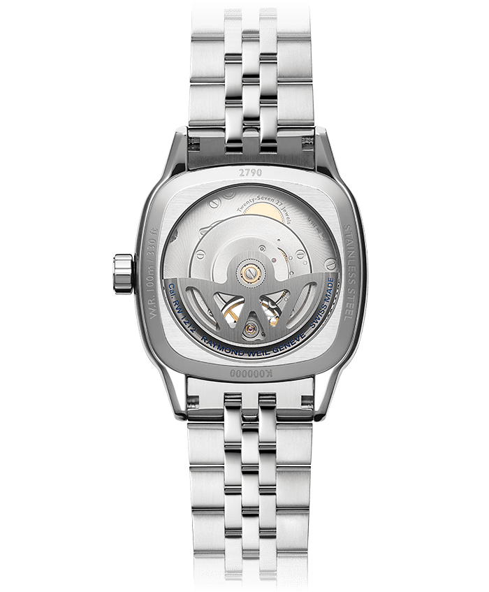 Raymond Weil Freelancer Men's Calibre RW1212 Automatic Blue Dial Bracelet Watch, 40 x 40mm 2790-ST-50051