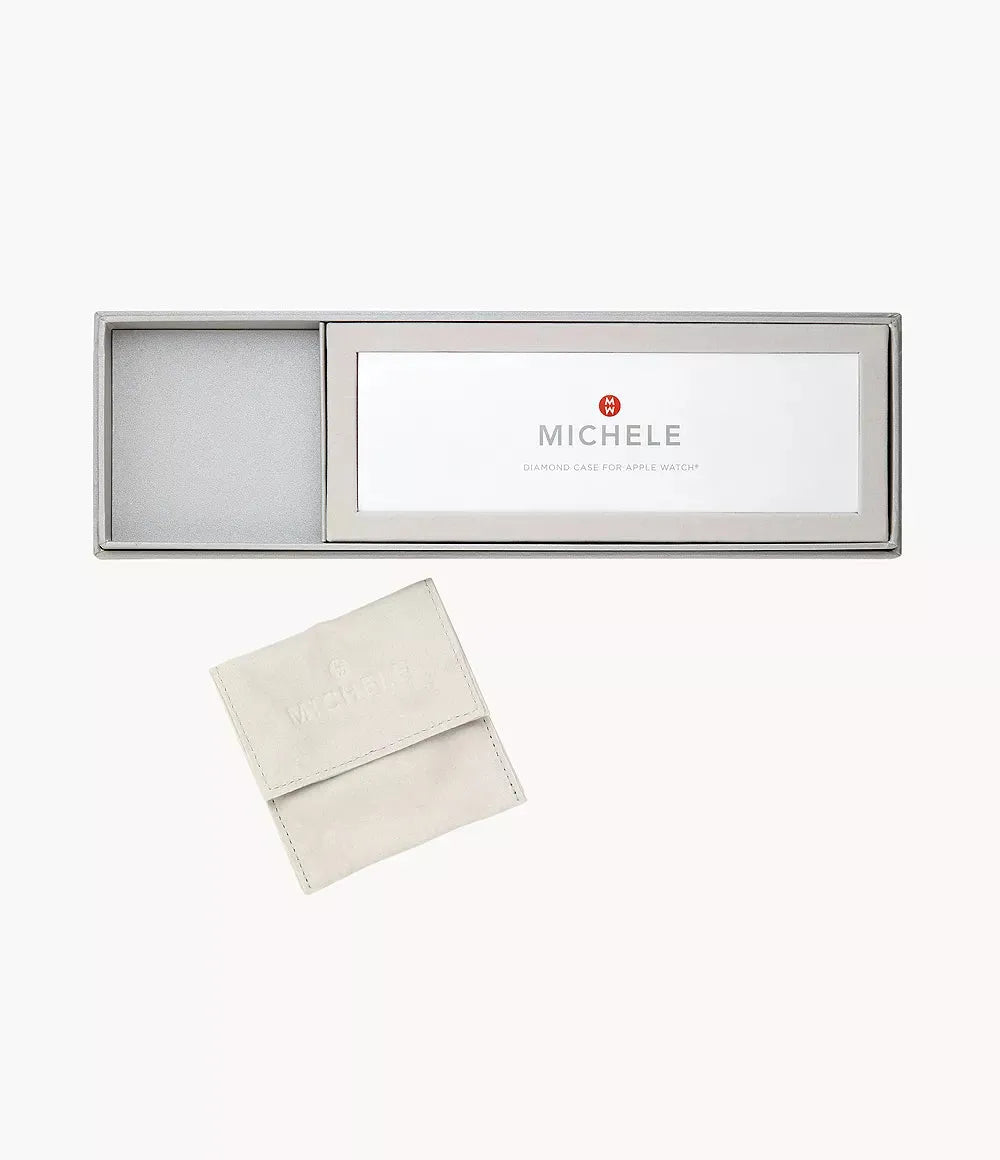 Michele Series 6 40MM Diamond Case For Apple Watch® in Two-Tone 18K Gold-Plated MWAB640002