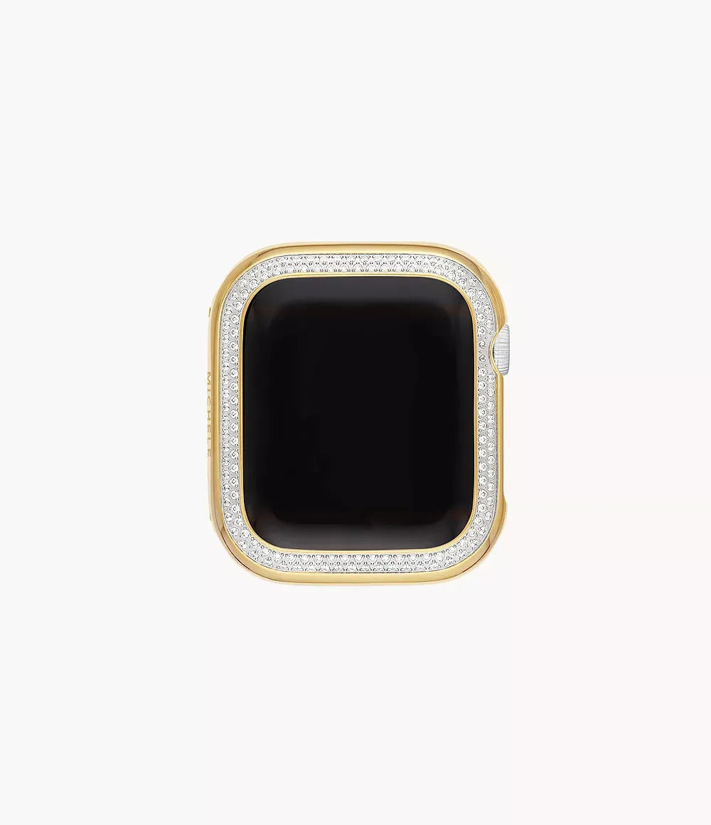 Michele Series 6 40MM Diamond Case For Apple Watch® in Two-Tone 18K Gold-Plated MWAB640002