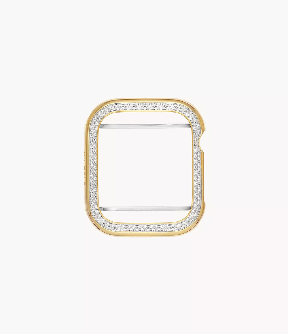 Michele Series 6 40MM Diamond Case For Apple Watch® in Two-Tone 18K Gold-Plated MWAB640002