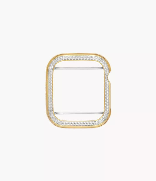 Michele Series 6 40MM Diamond Case For Apple Watch® in Two-Tone 18K Gold-Plated MWAB640002