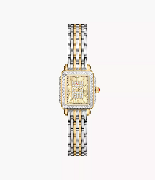 Michele Deco Madison Mini 18K Two-Tone Gold-Plated Watch MWW06D000178