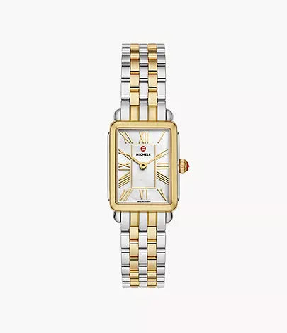 Deco Park Two-Tone 18K Gold-Plated Watch MWW06E000145