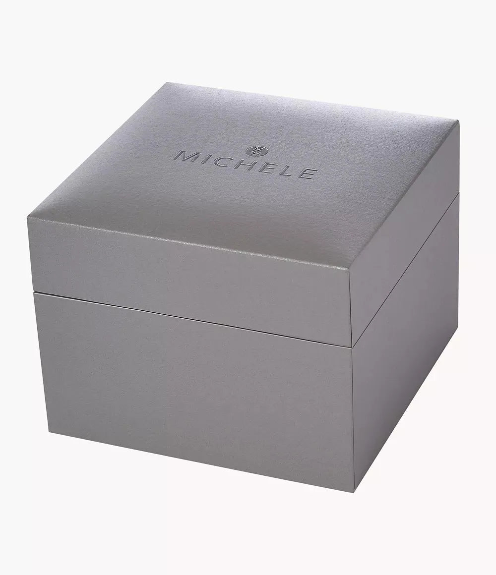 Michele Meggie 18K Gold-Plated Diamond Dial Watch MWW33B000013