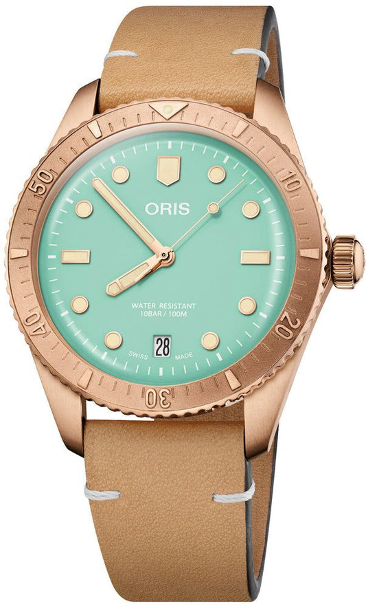Oris Divers Sixty‑Five 'Cotton Candy' Automatic Watch 01 733 7771 3157-07 5 19 04BR