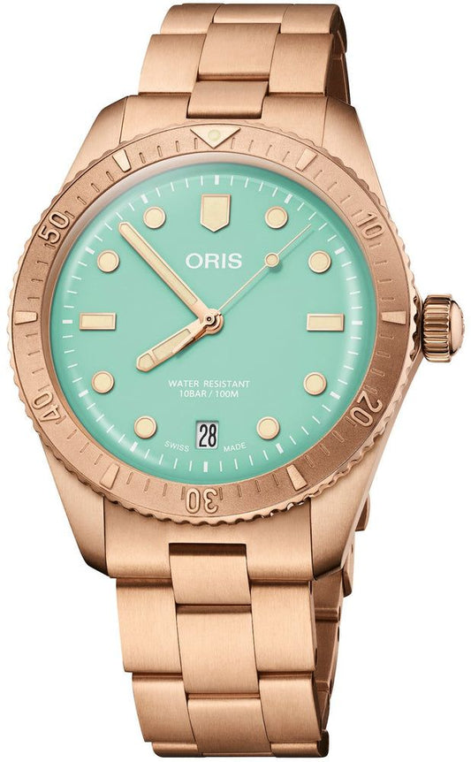 Oris Divers Sixty‑Five 'Cotton Candy' Automatic Watch 01 733 7771 3157-07 8 19 15