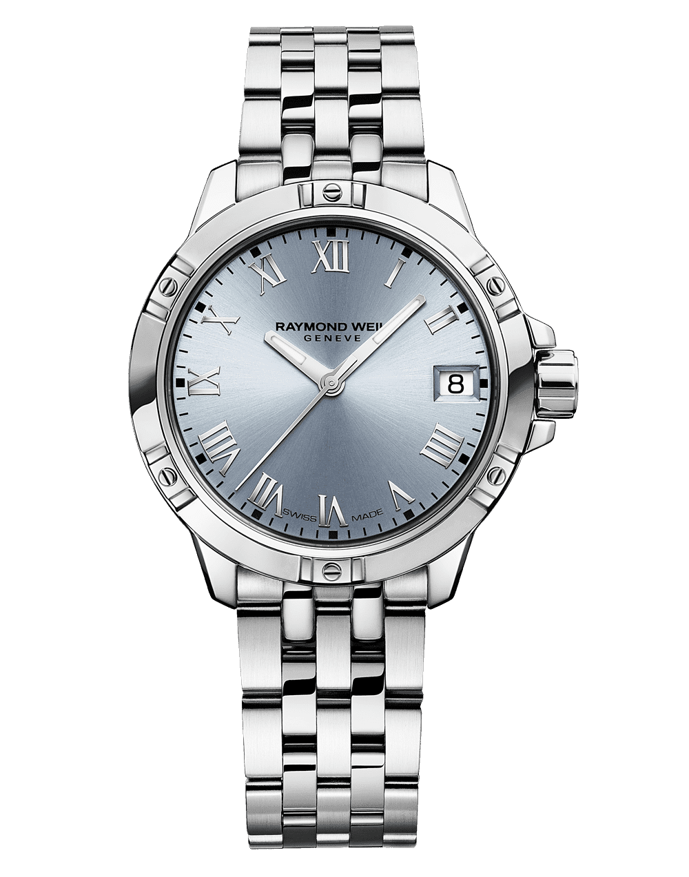 Raymond Weil Tango Ladies Quartz Blue Dial Bracelet Watch, 30mm 5960-ST-00500