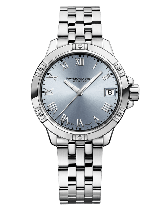 Raymond Weil Tango Ladies Quartz Blue Dial Bracelet Watch, 30mm 5960-ST-00500
