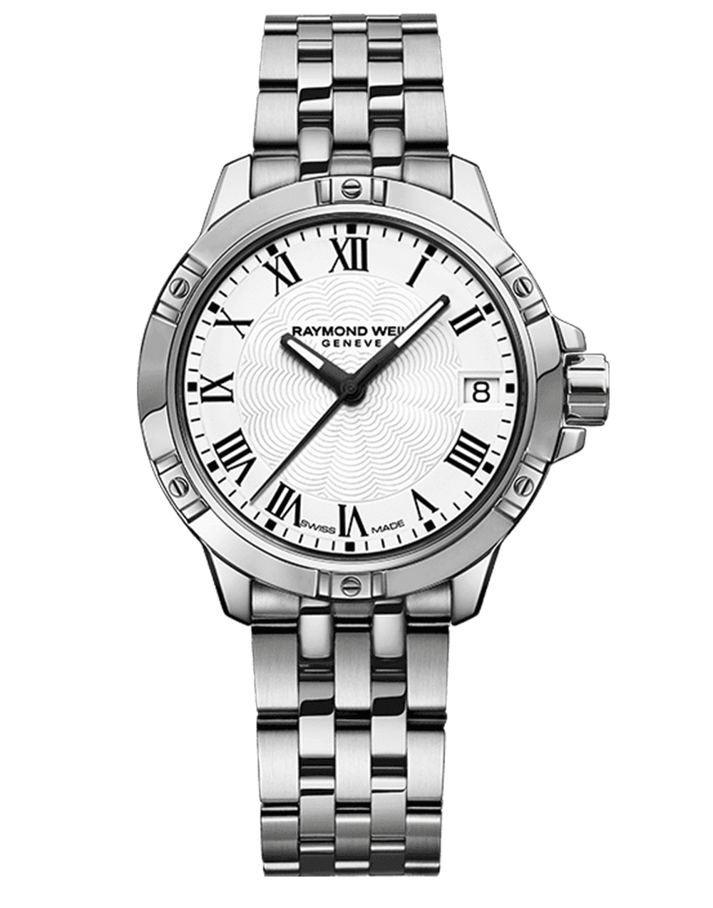Raymond Weil Tango Ladies Quartz White Dial Bracelet Watch, 30mm 5960-ST-00300