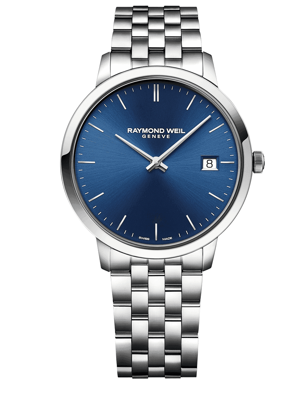 Raymond Weil Toccata Classic Men's Steel Blue Dial Quartz Watch 5585-ST-50001