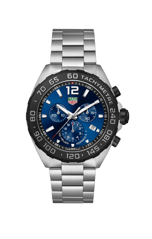TAG Heuer Men's Formula 1 Quartz, 43 mm, Steel CAZ101AV.BA0842