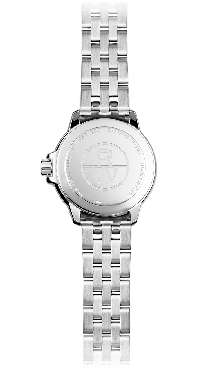 Raymond Weil Tango Ladies Quartz White Dial Bracelet Watch, 30mm 5960-ST-00300