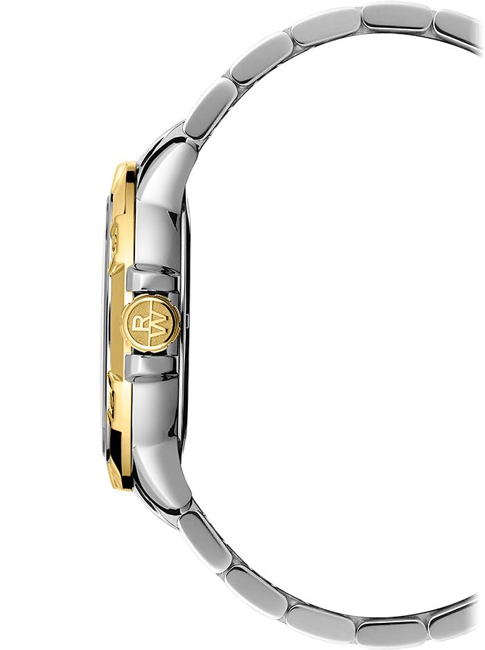 Raymond Weil Tango Men's Quartz White Dial Two-Tone Bracelet Watch, 41MM 8160-STP-00308