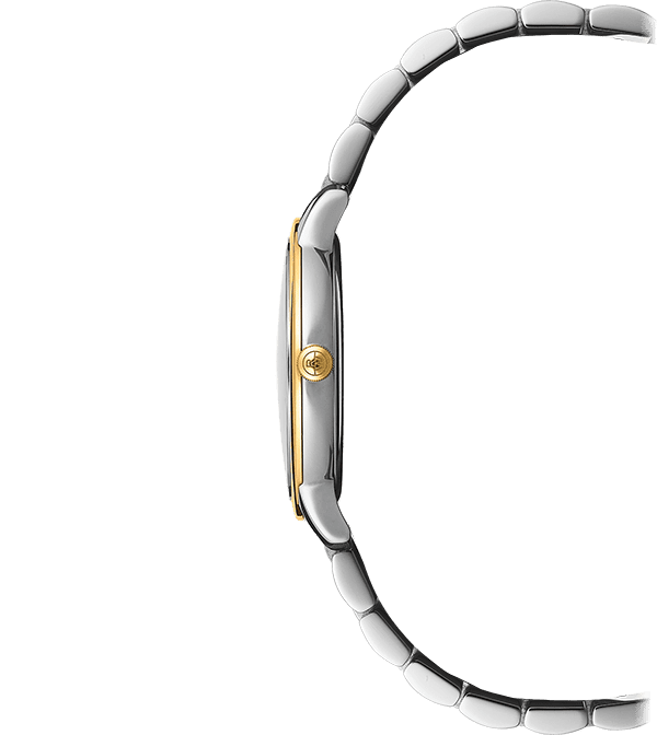 Raymond Weil Toccata Ladies Quartz 11 Diamond Mother-of-Pearl Dial Two-Tone Bracelet Watch, 34mm 5385-STP-97081