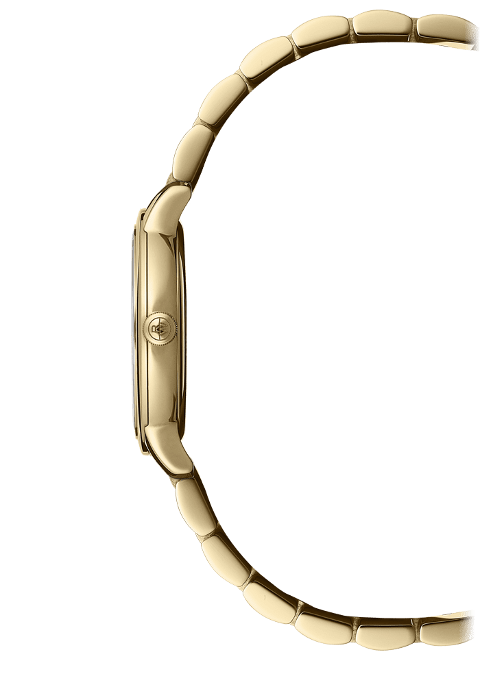 Raymond Weil Toccata Ladies Quartz White Dial Gold PVD Bracelet Watch, 29mm 5985-P-00359