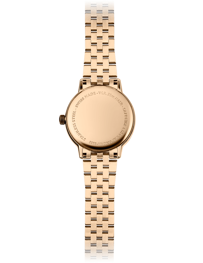 Raymond Weil Toccata Ladies 76 Diamonds Rose Gold PVD Bracelet Watch, 29mm 5985-P5S-00859
