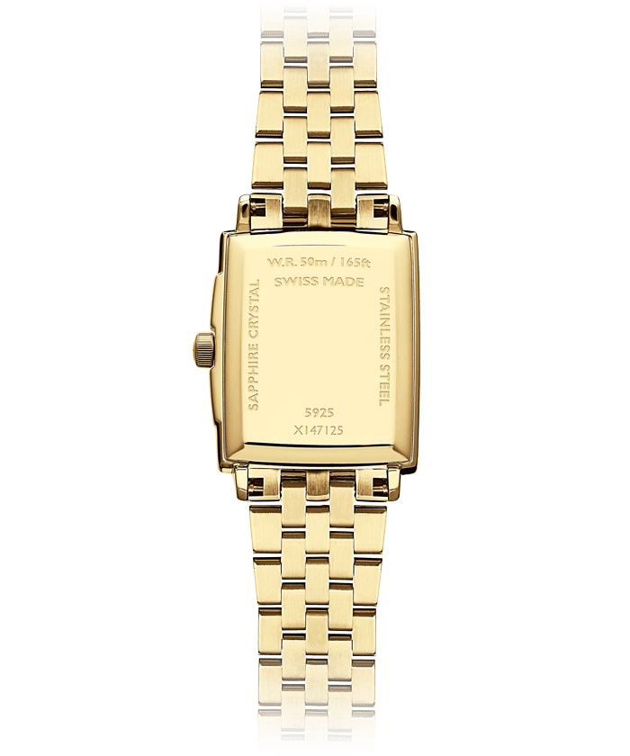 Raymond Weil Toccata Ladies Quartz Champagne Dial Bracelet Watch, 22.6 x 28.1mm 5925-P-00100