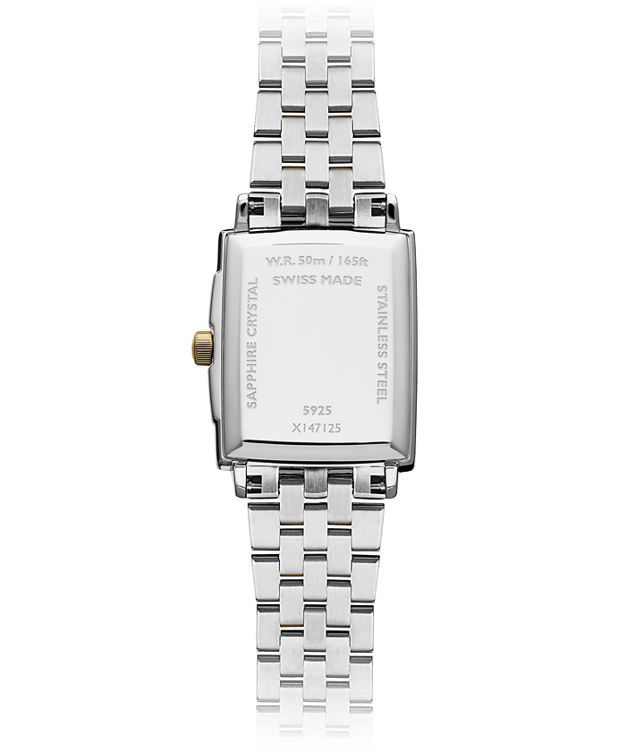 Raymond Weil Toccata Ladies Quartz White Dial Stainless Steel Bracelet Watch, 22.6 x 28.1mm 5925-ST-00300