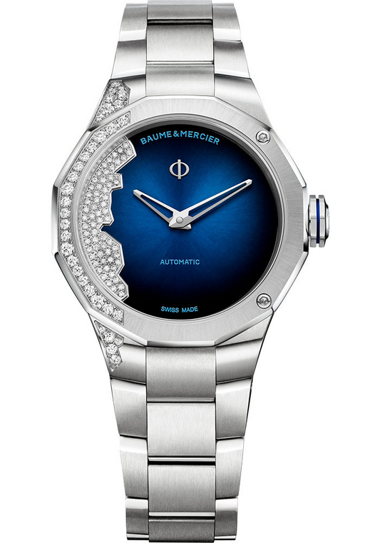 Baume & Mercier Riviera Automatic Watch, Diamond-Set 10677
