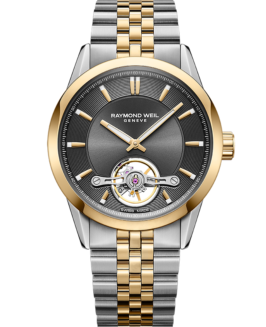Raymond Weil Freelancer Men's Automatic Grey Dial Two-Tone Bracelet Watch, 42.5mm 2781-STP-60051