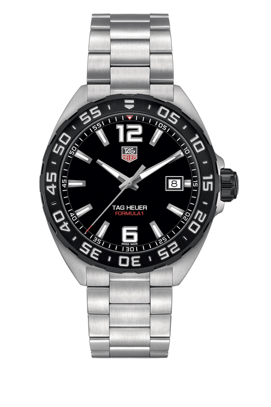 Tag Heuer Formula 1 Date Quartz Steel Watch WAZ1110.BA0875