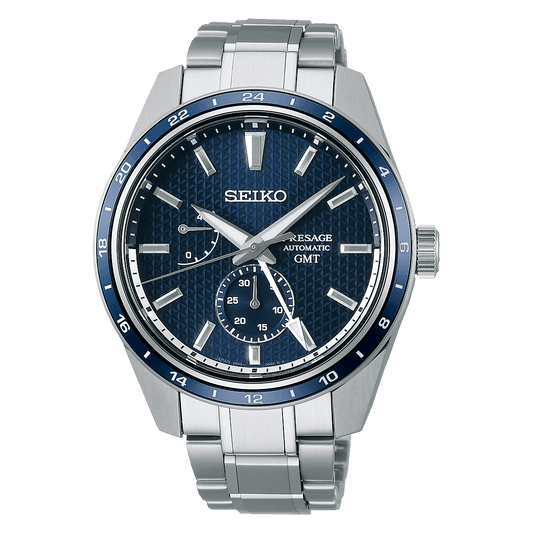 Seiko Presage Sharp Edged Series GMT Limited Edition Watch SPB303