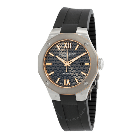 Baume & Mercier Riviera Automatic Watch, Steel Titanium 10660