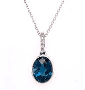 Colored Stone Pendant