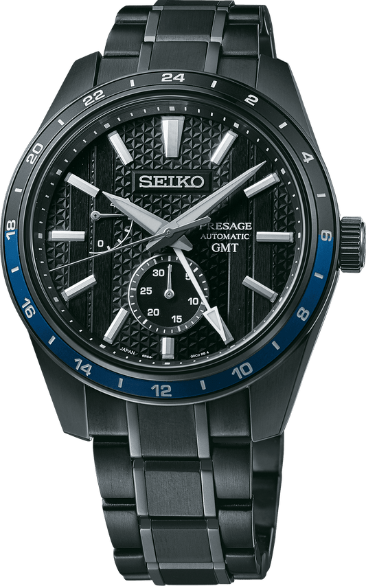 Seiko Presage Sharp Edged Series Zero Halliburton Limited Edition Watch SPB271
