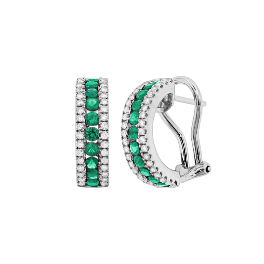Colored Stone Earring