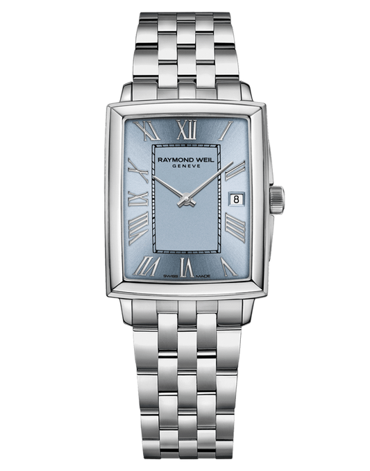 Raymond Weil Toccata Ladies Quartz Blue Dial Bracelet Watch, 22.6 x 28.1mm 5925-ST-00550