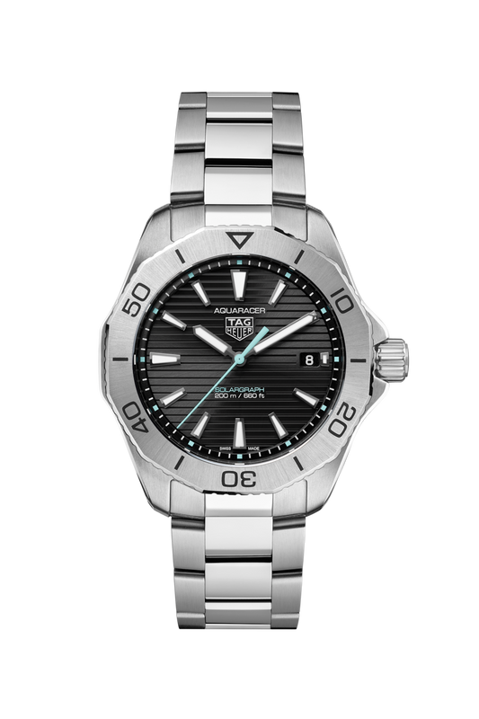 Tag Heuer Aquaracer Professional 200 Solargraph Solar Quartz Steel Watch WBP1114.BA0000