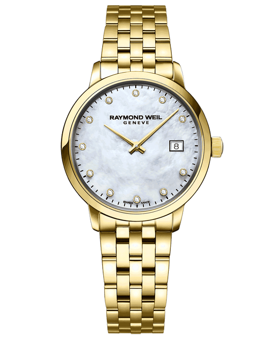 Raymond Weil Toccata Ladies Quartz 11 Diamond Mother-of-Pearl Dial 5985-P-97081