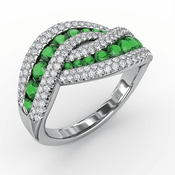 Colored Stone Rings  -  Women'