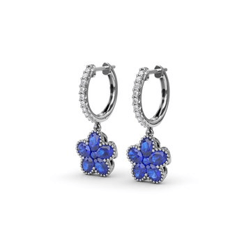 Colored Stone Earring